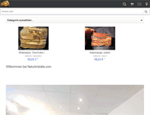 Tablet Screenshot of naturkristalle.com